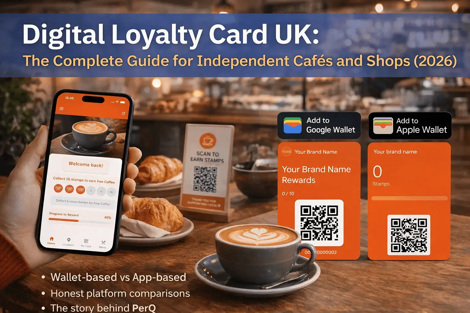 Digital loyalty card UK guide for independent cafés and shops