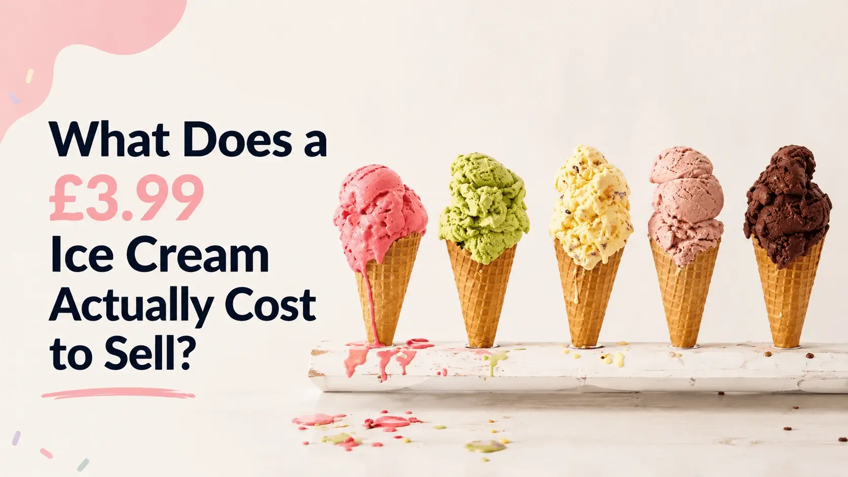 What does a £3.99 ice cream actually cost to sell
