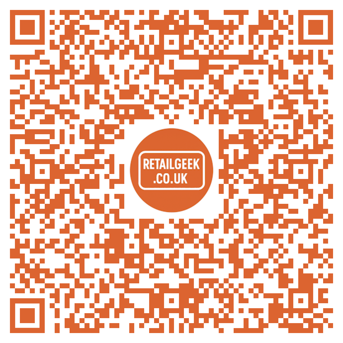 Retail Geek loyalty QR code